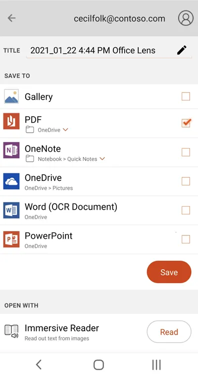 微软Lens(文档扫描工具) 微软Lens(文档扫描工具)