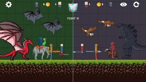 ��żս��ɳ��(��żɳ�ж�ս��Ϸ)v0.5 ��׿���ͼ