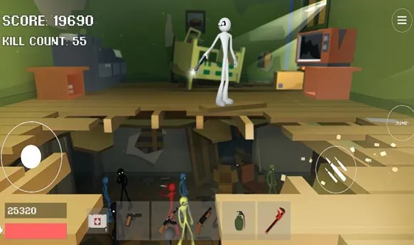 火柴人像素格斗2026最新版本 火柴人像素格斗2026最新版本