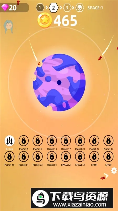 Planet Smash��������ģ����(��ѹ���������Ϸ)v0.3.7 �ٷ������ͼ