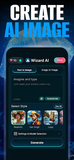 Wizard AI(AIͼ����������)v1.0.9 ��Ѱ��ͼ