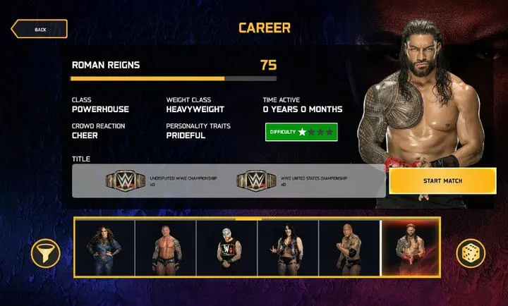 WWE 2K25����������(ˤ��ģ����Ϸ)v0.1363.0 ��Ѱ��ͼ