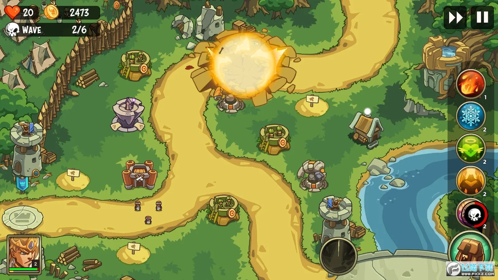 �۹�սʿTD�߼����ڹ�v2.5.56 �ֻ����ͼ