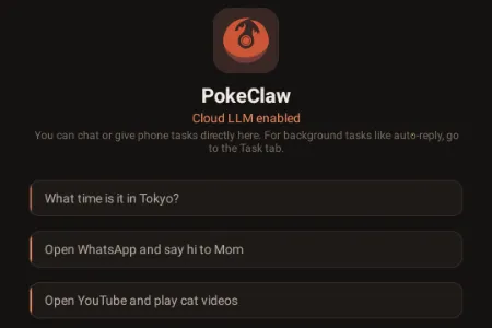 PokeClaw龙虾最新手机版 PokeClaw龙虾最新手机版