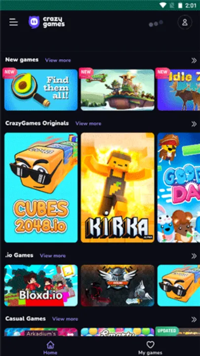CrazyGames��׿���ֻ���v1.4 �ֻ����ͼ